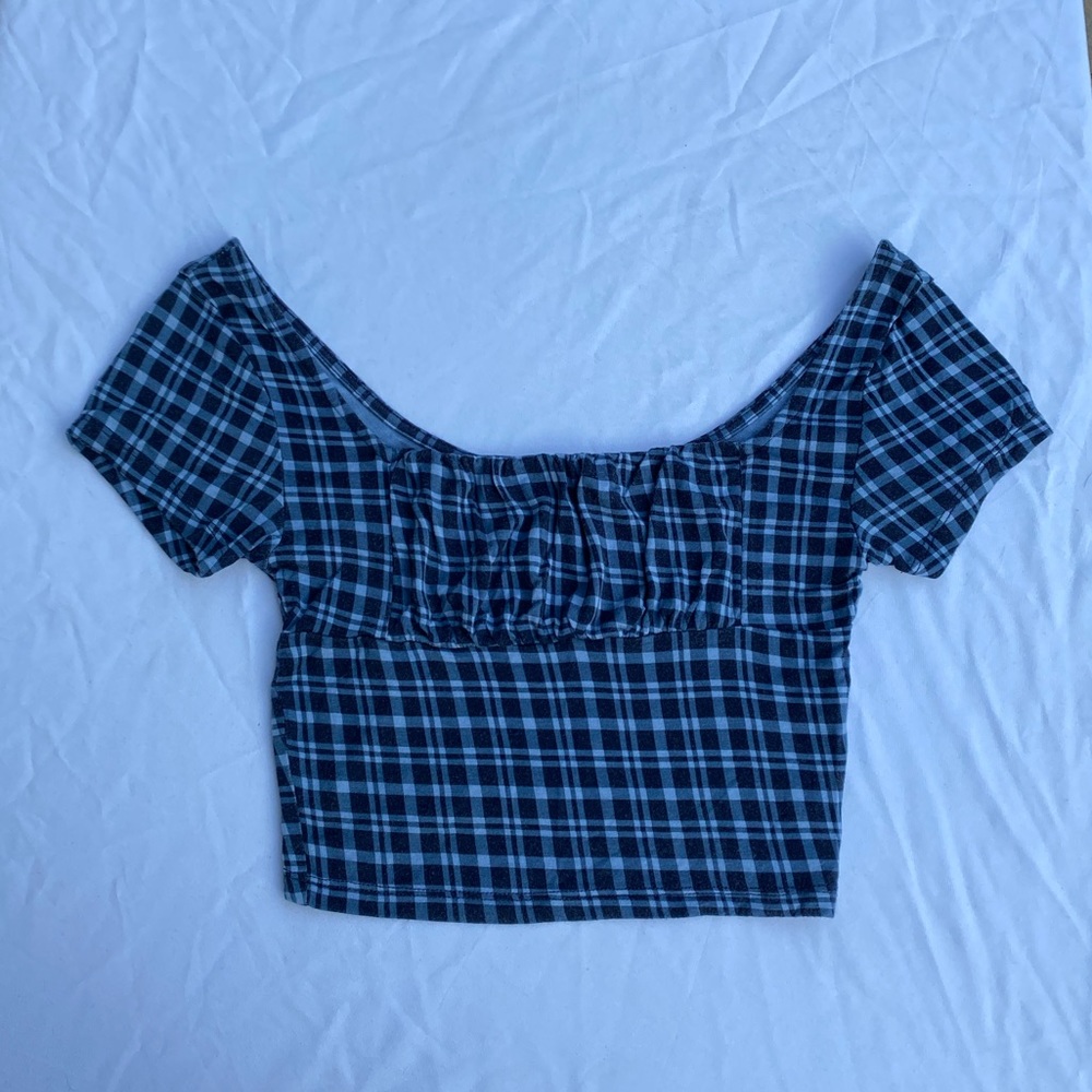 Pacsun Gingham Crop Top